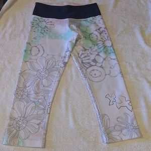 Lululemon Wunder Under Crop (Rare Print)
